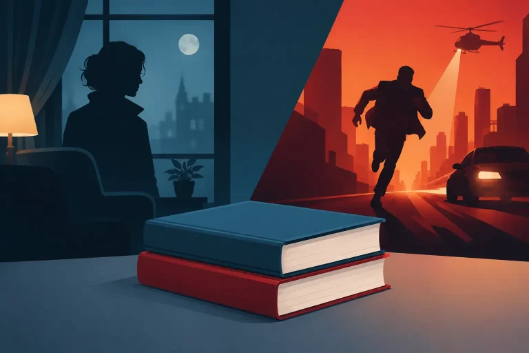Suspense Novels vs Thrillers for Crime Readers